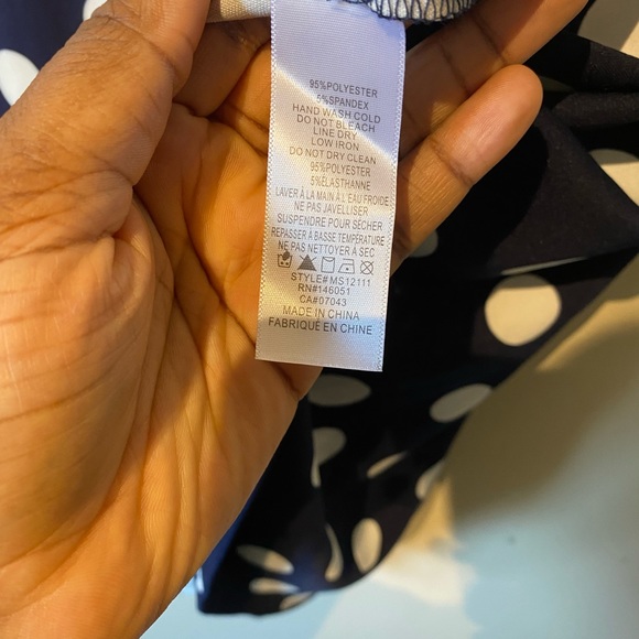 Faith&joy sz large polyester/ spandex polka skirt - Picture 7 of 9